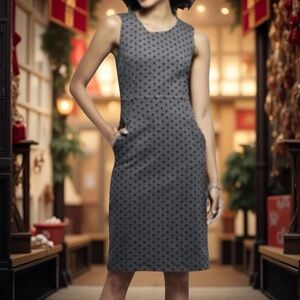 Easy Style Simple Sleeveless Fitted Polka-dot Body-con Body Hugging All Seasons